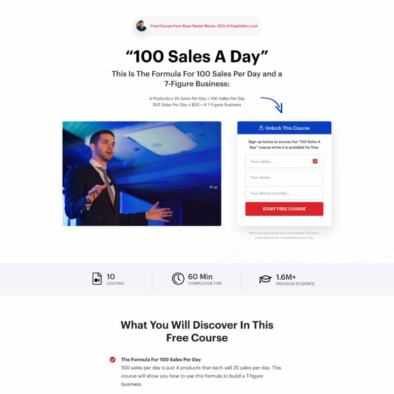 100 Sales a Day